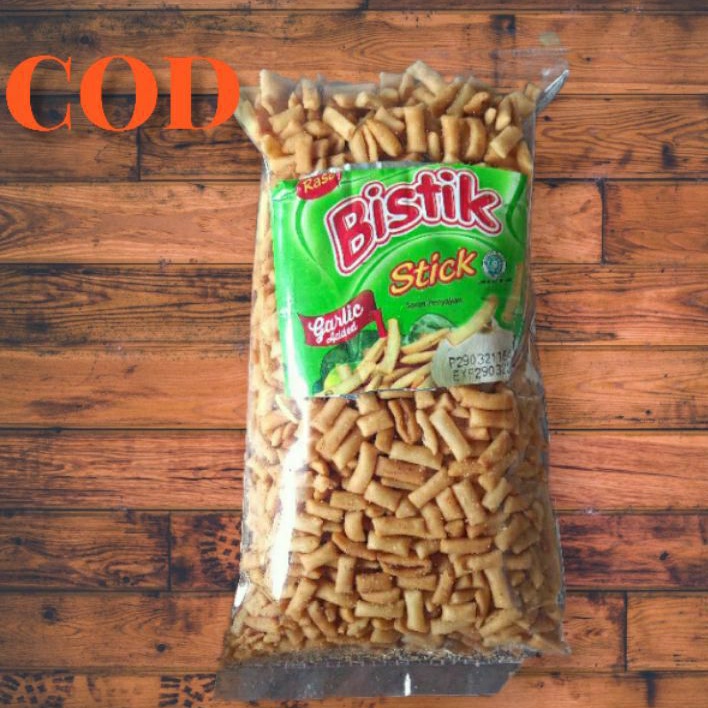 

Jajan jadul Bistik rasa Bawang snack branded kiloan 250gr Griya Snack