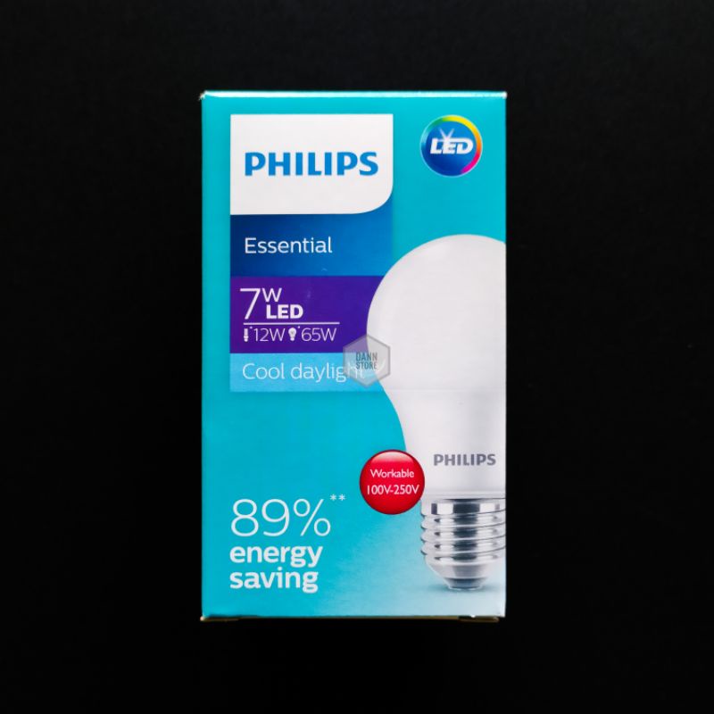 Jual Philips Lampu LED Essential 7Watt Putih 6500K | Shopee Indonesia