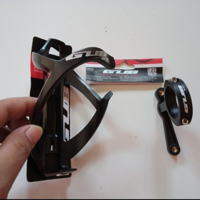 GUB breket + holder tempat botol minum di stang dan seatpost sepeda