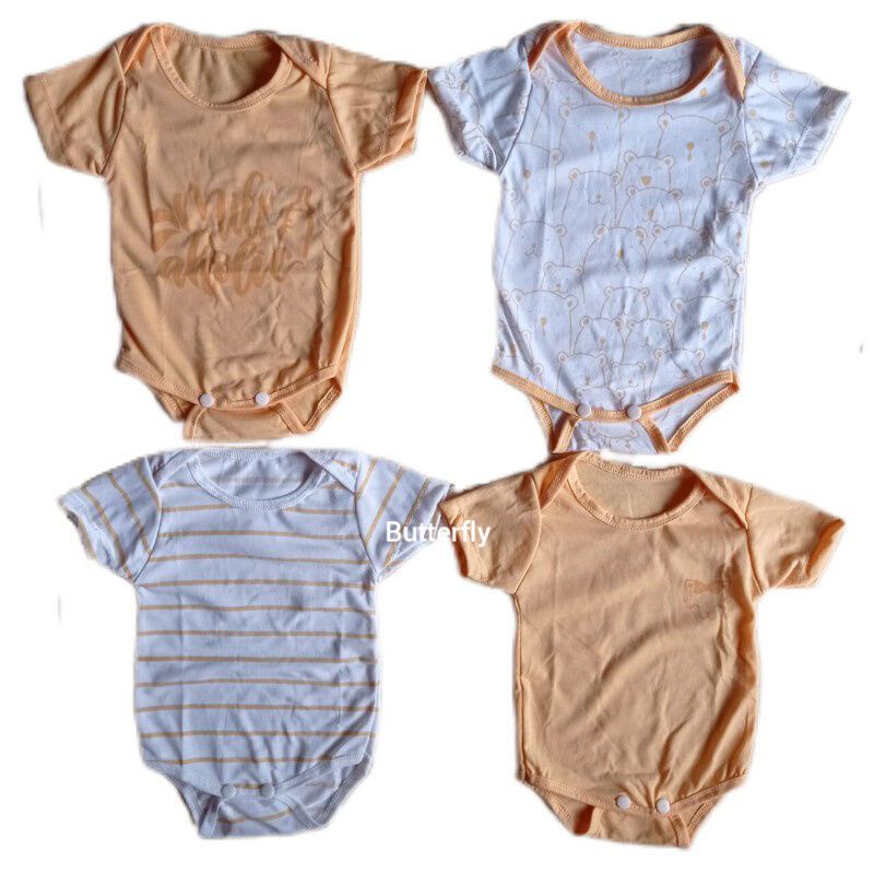 Combo Hemat Jumper Bayi Keyko 4in1 (Isi 4pcs)