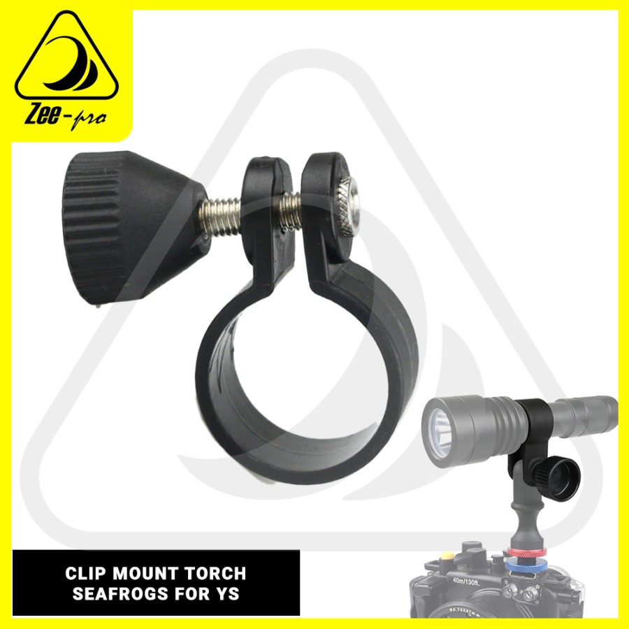Clip Mount Holder Diving Torch Light SeaFrogs For YS Adaptor Universal