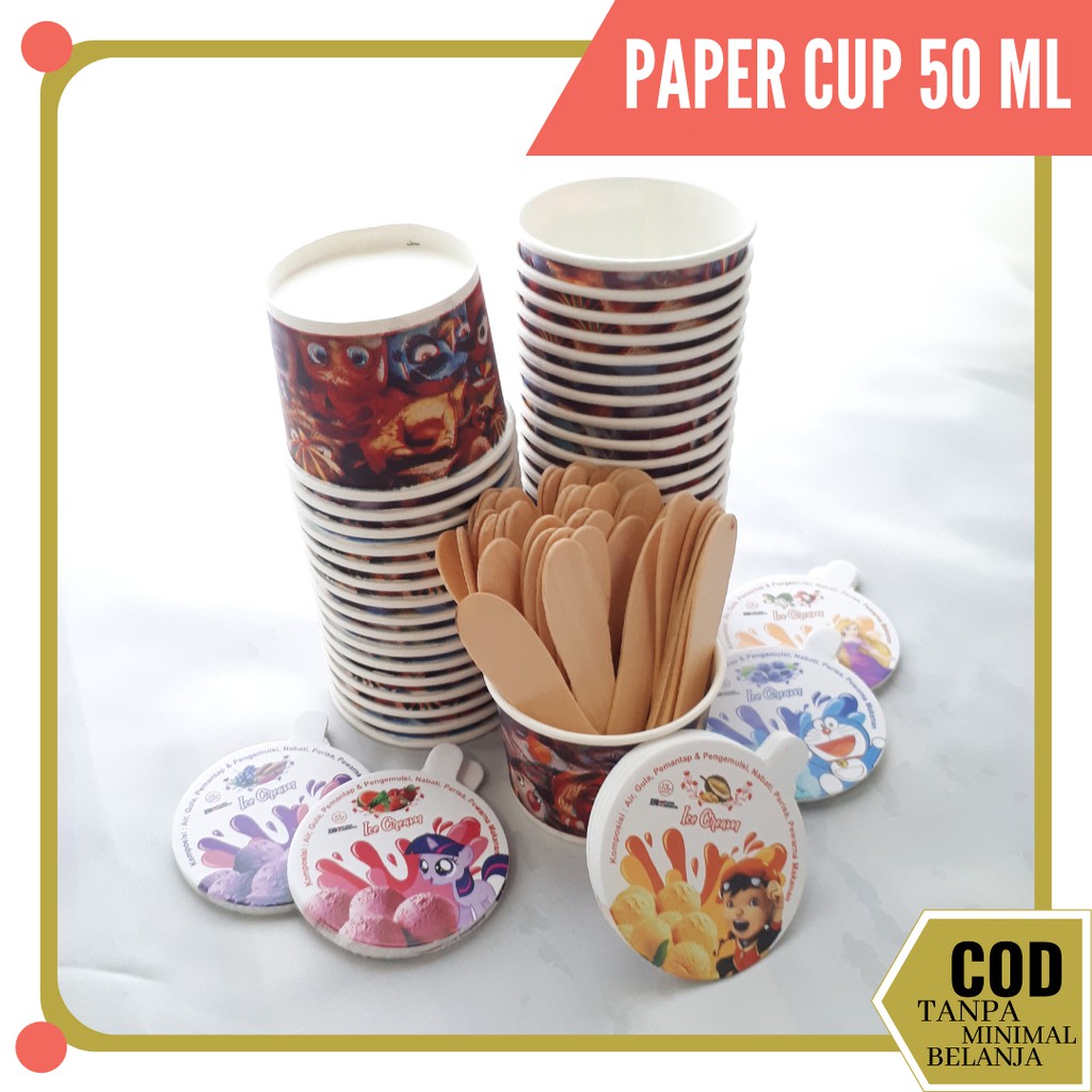 GAMBAR CUP ES CREAM KEMASAN ES KRIM CUP DALAM ORDER CUP ES KRIM Shopee Indonesia