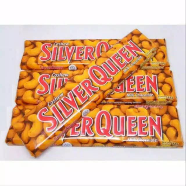 Cokelat silverqueen 65gram (isi 2pcs)