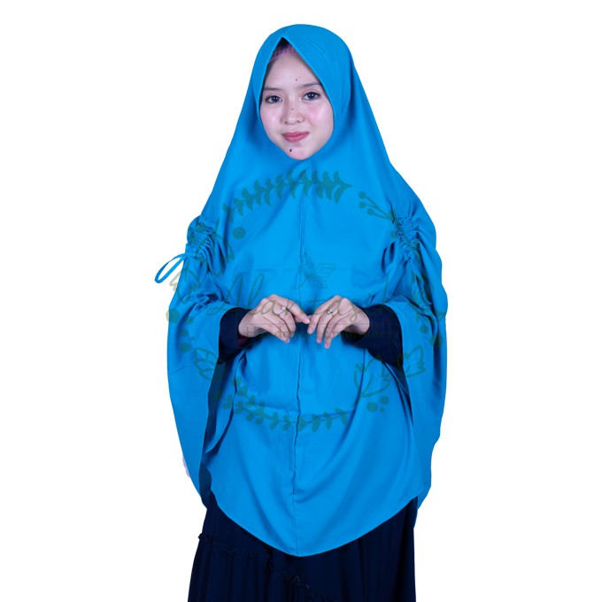 Alantasik - hijab syari serut XL / jilbab jumbo wolfis / pet antem R.17