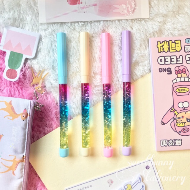 

Glitery Colorful Pen Gel