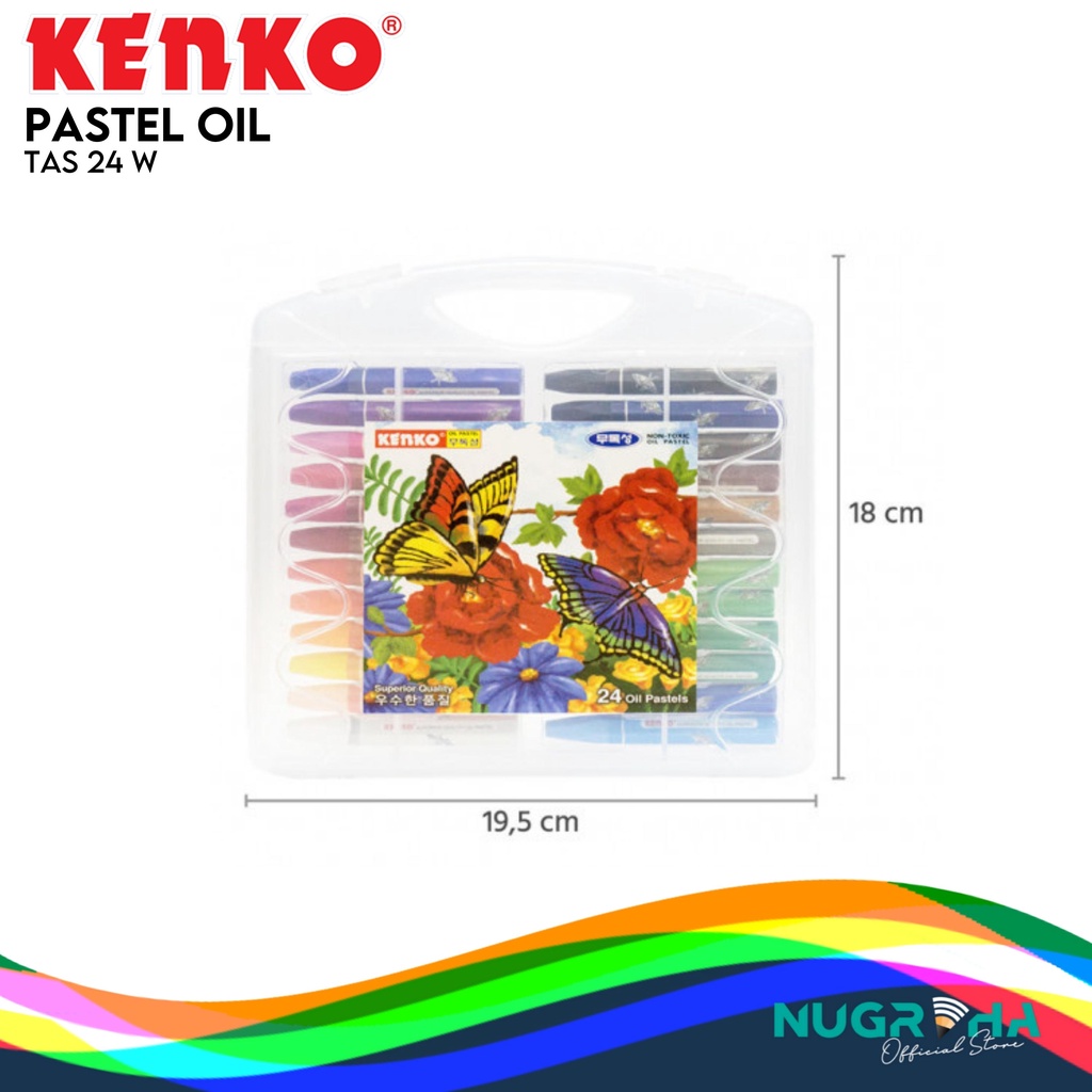 

PASTEL WARNA KENKO 24 WARNA