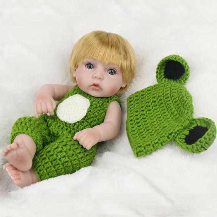 PAUPAU BONEKA BAYI PEREMPUAN BAHAN SILIKON LEMBUT UKURAN 28CM BM2096 GT45