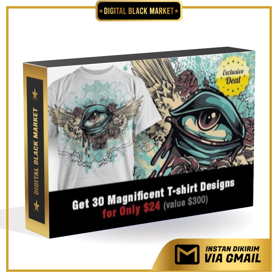 30 Magnficent T-Shirt Designs - Photoshop &amp; Illustrator