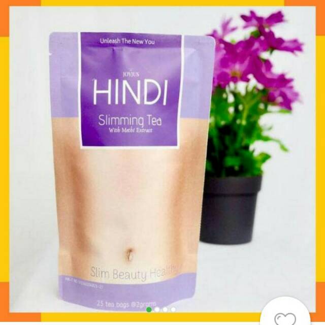 Hindi Slim Tea bahan alami