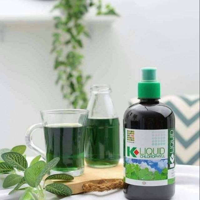 

K-LIQUID CHLOROFIL KLink, Minum 1 gelas = Jus 1kg sayur