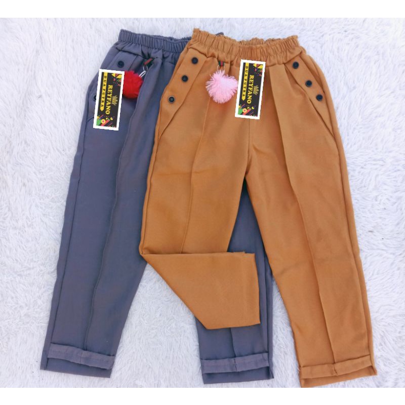 BAGGY PANTS ANAK SAKU KANCING