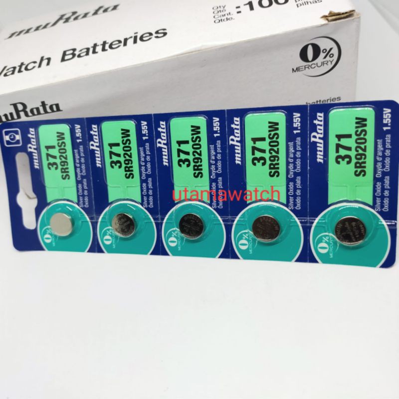 BATERAI 377 626 murata original WATCH BATTERIES 377 626 MORATA ORIGINAN