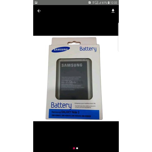 BATERAI SAMSUNG NOTE 3 N9000 N9005 original