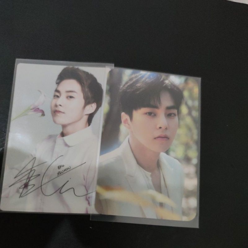 EXO Xiumin Elyxion tamsur Handwarmer Hand warmer pc photocard official