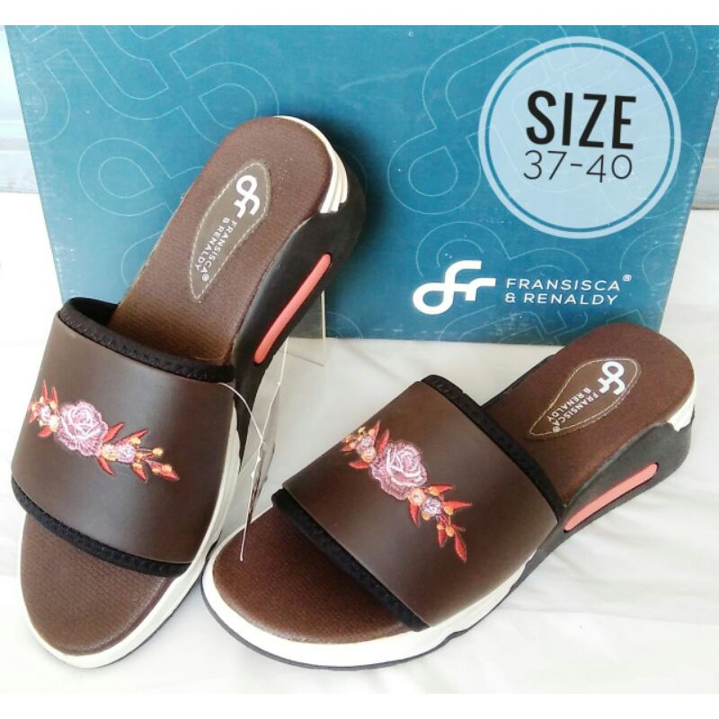 SANDAL SEMI WEDGES FRANSISCA & RENALDY