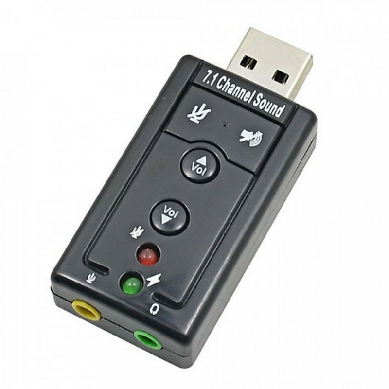 USB virtual 7,1 channel sound adapter car