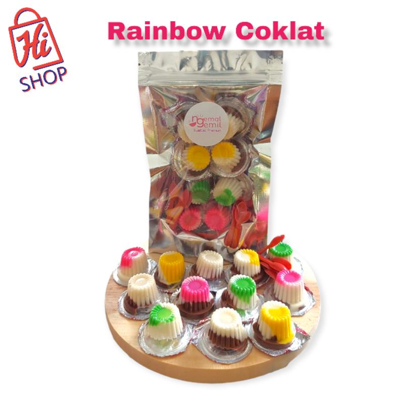 

Rainbow Chocolate Coklat Cup Jadul Kualitas Premium