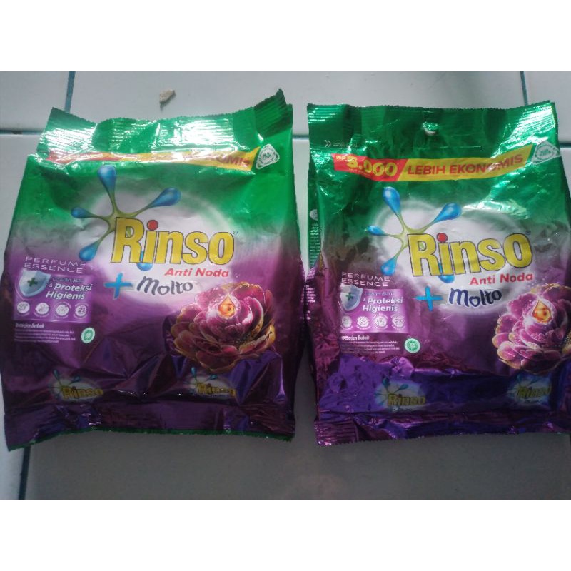 Rinso Molto Detergen Bubuk 5000 Sabun Cuci Bubuk Rinso 5000