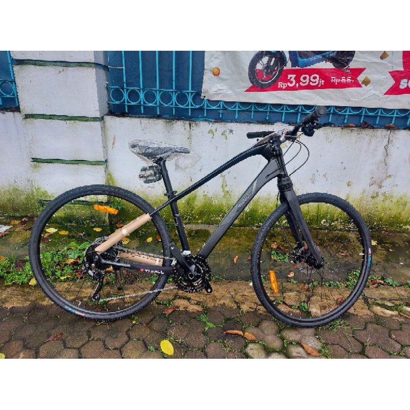 sepeda mtb hybrid 700C Thrill Volare 1.0