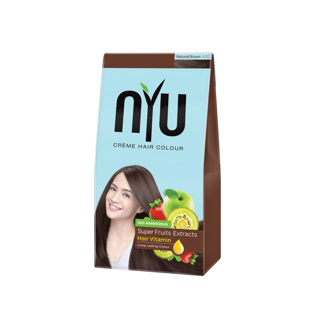 NYU Creme Hair Colour Natural Brown