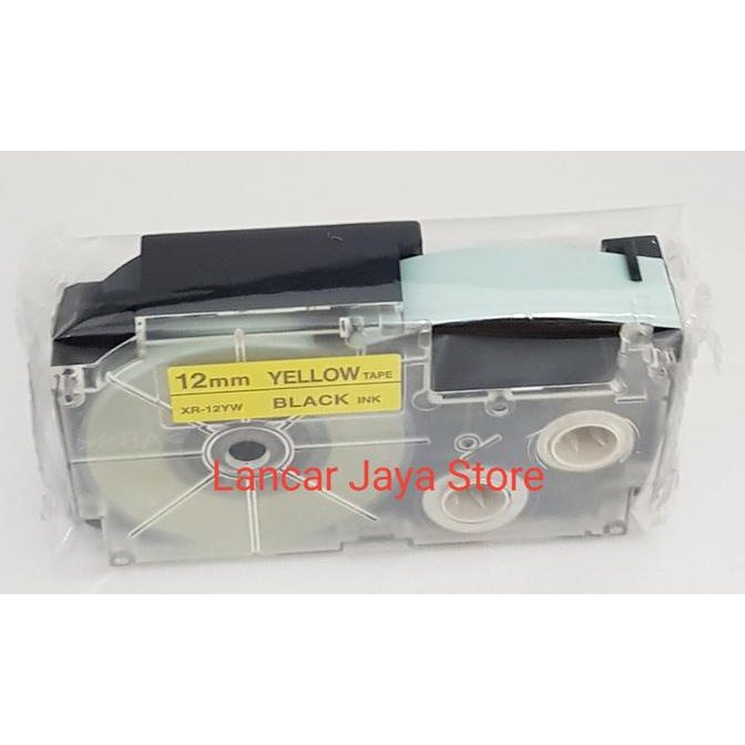 

Label Casio Ez-Label Printer Casio / Tape Cartridge Xr-12Yw1 Kuning