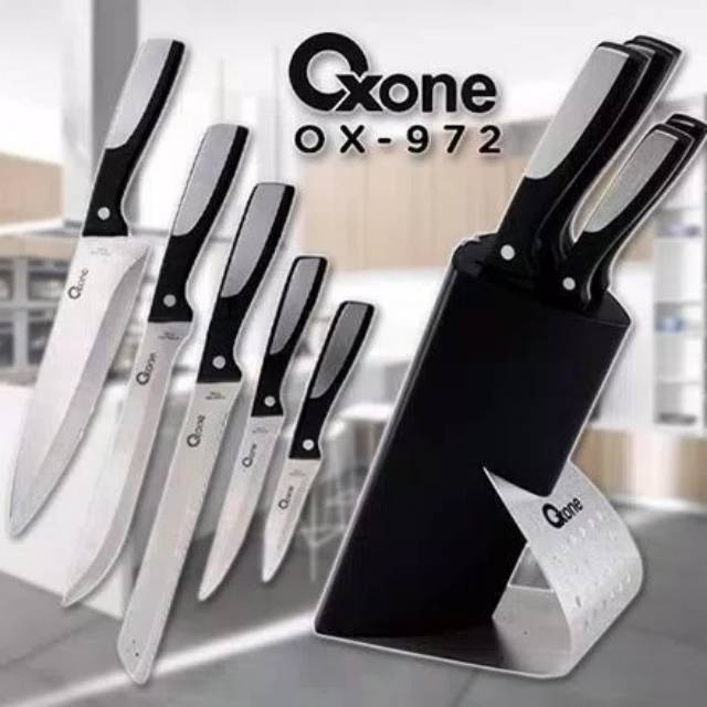 Oxone Pisau Block Set OX - 972