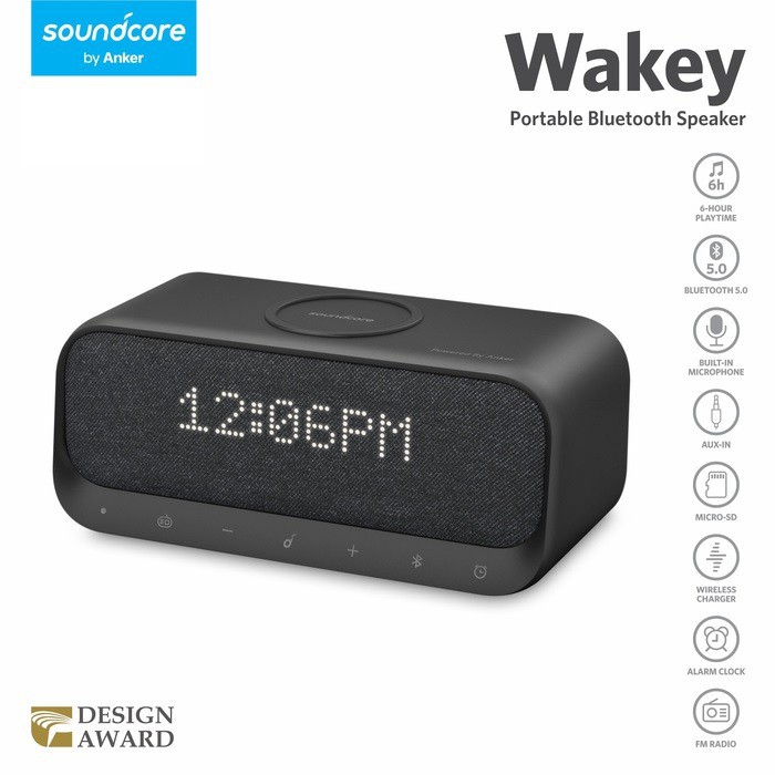 ANKER A3300 SoundCore WAKEY Series - Portable Bluetooth Speaker