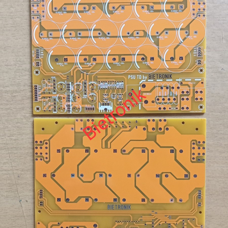 PCB PSU TD 16 Elko DAUBLE LAYER