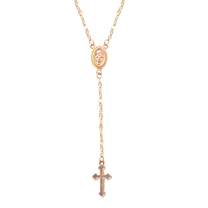 Kalung Liontin Salib Kalung Jesus Cross Liontin Rumbai Seksi Ornamen Paskah