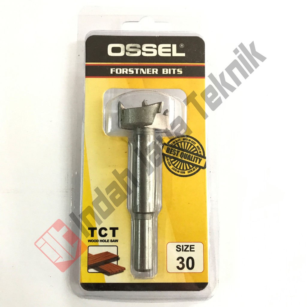 Mata Bor Kayu Engsel Sendok 30 mm OSSEL - Forstner Bit TCT Lubang