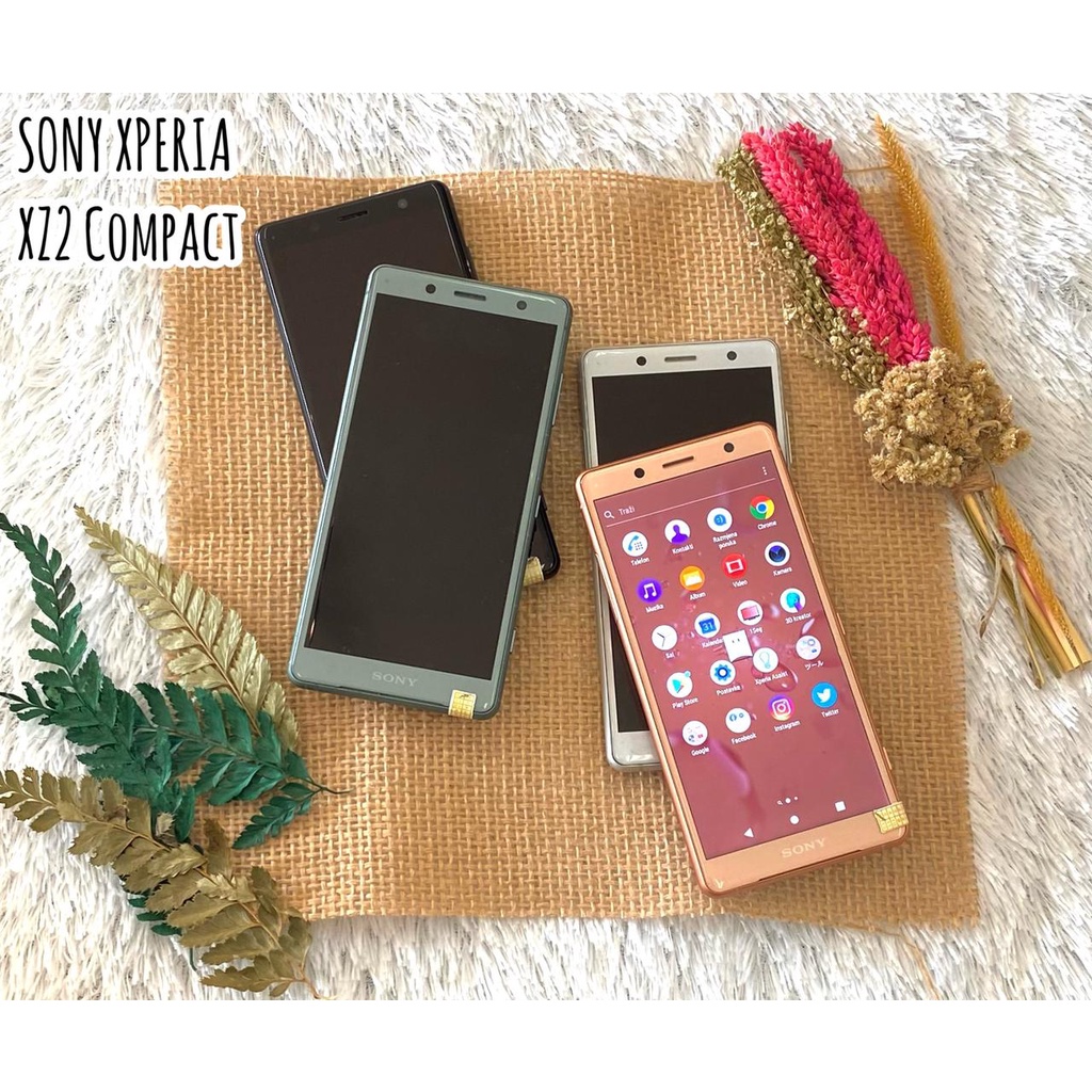 sony xperia xz2 compact 4 64gb     imei kemenperin     free hydrogel  