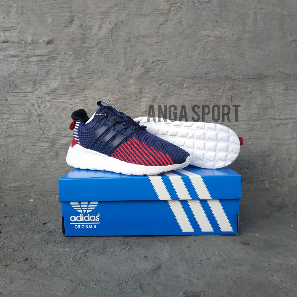 SEPATU OLAHRAGA PRIA ADIDAS QUESTAR FLOW HITAM SEPATU LARI GYM COWOK SNEAKERS TERLARIS