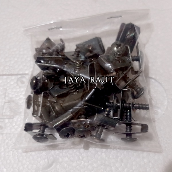 30 Pcs Baut Klip  Baut Body Vario Beat 4x16