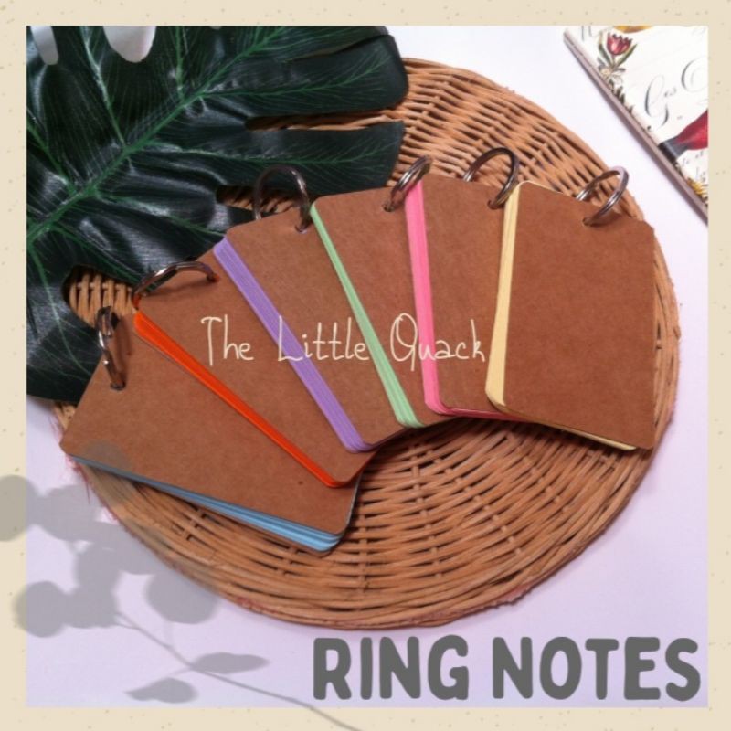 

Buku Alamat Memo Flash Card Warna Warni Notes Ring Aesthetic Isi 20