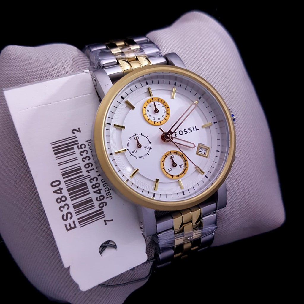 JAM TANGAN FOSSIL WANITA PROMO ES 3840 BOYFRIEND FOR LADYS