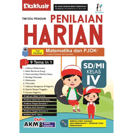 

Penilaian Harian kelas 4