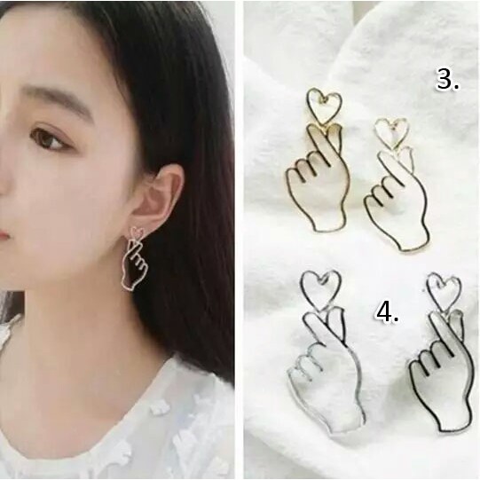 Anting Wanita Kekinian Ala Korea Aneka Varian Murah Berkualitas 293 Best seller