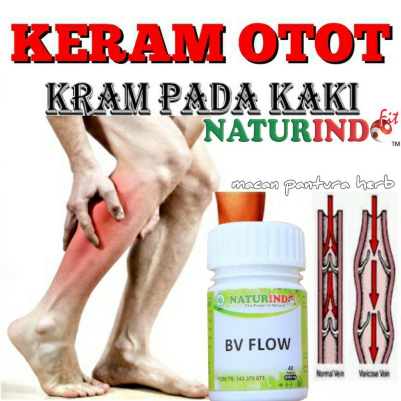 Jual Obat Keram Kram Otot Kaki Dan Tangan Herbal Alami Flow Penyumbatan Darah Naturindo Terbukti 6104