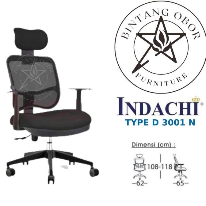 ada Kursi Kantor Indachi - Type D 3001 N ready