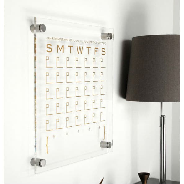 

Jumbo Acrylic Calendar Planner DIY Erase Pajangan Dinding -Extra Large