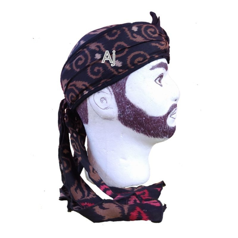 Blangkon Sunan Kalijaga Iket Udeng Sunda Cirebon Topi Dalang Kupluk Kliwir Motif Batik Dewasa