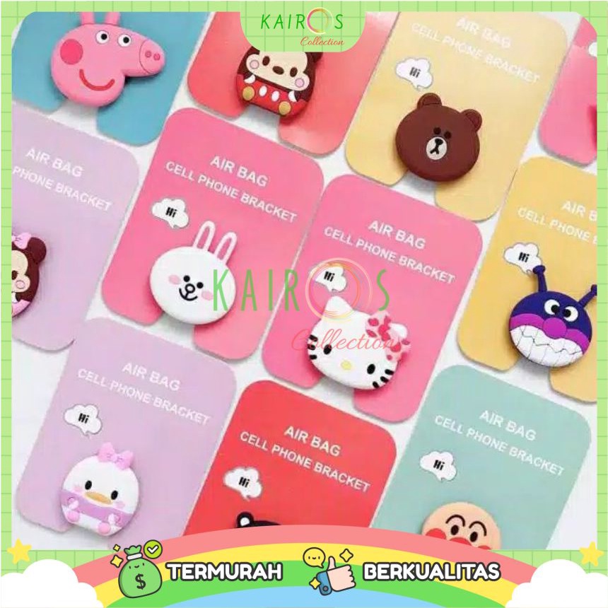 Pop Socket Handphone 3D Karakter (2)