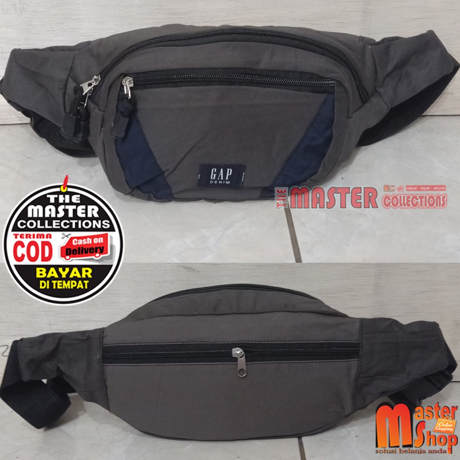 TAS SELEMPANG PRIA WAIST BAG HEYLOOKTas Pinggang Pria Waist Bag Sling Waistbag Selempang Slempang