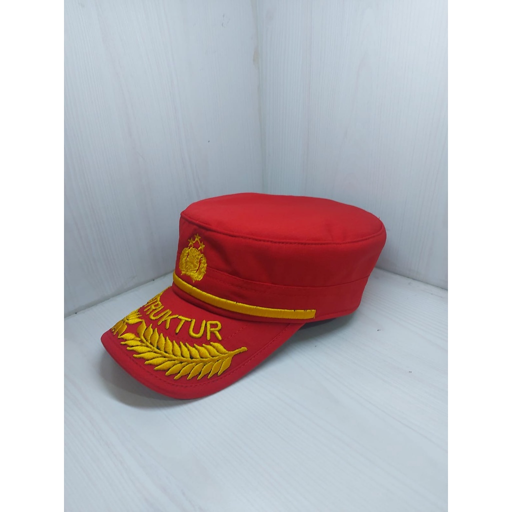 Topi Komando Pamen Merah Instruktur