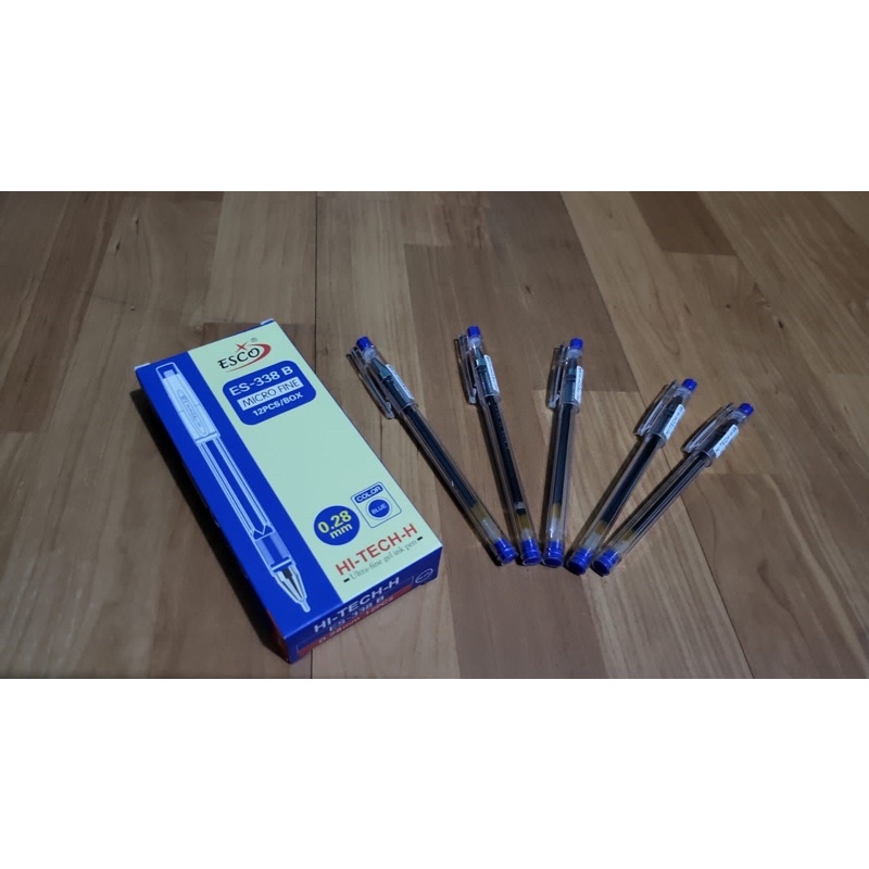 

PULPEN HI TECH ESCO WARNA BIRU, HARGA PERLUSIN ISI 12