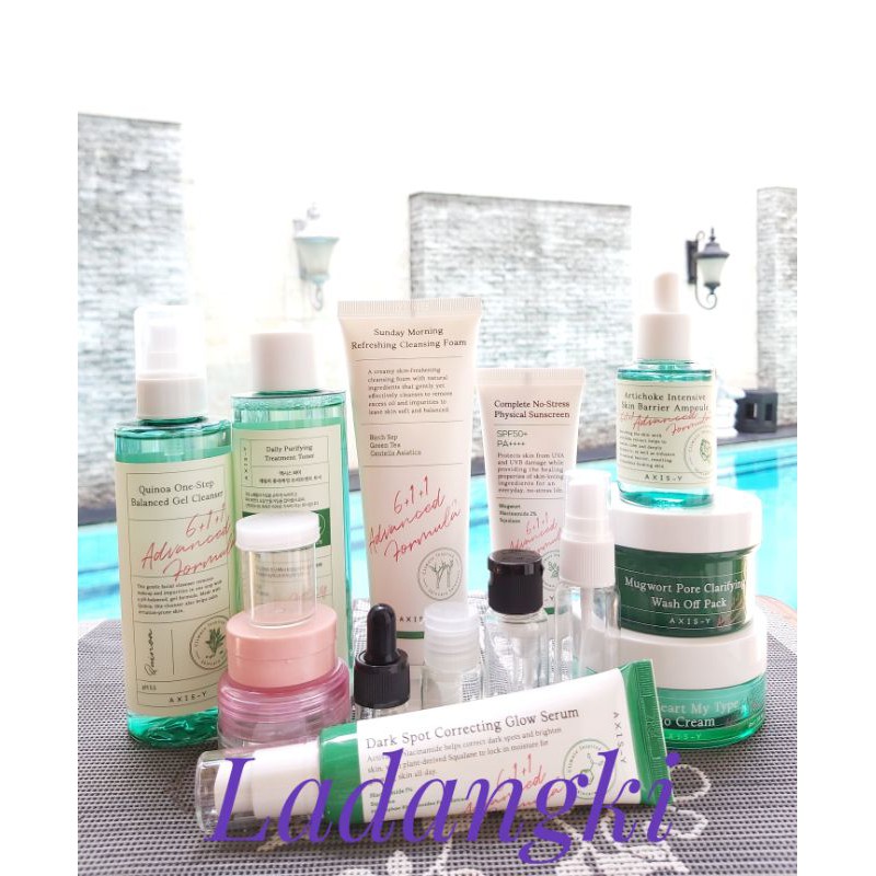 [SHARE] AXIS-Y Mugwort Pore Clarifying AXIS Y Dark Spot Axis Y Sunscreen Axis Y Artichoke Share