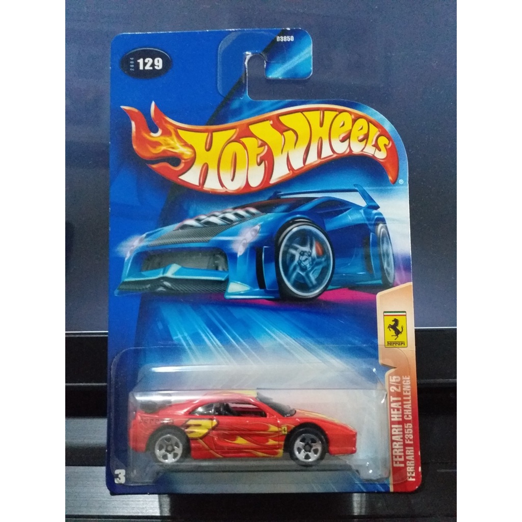 HOT WHEELS FERRARI F355 CHALLENGE MERAH