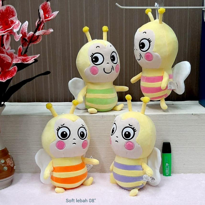 Boneka soft lebah bee tawo import kupu-kupu madu