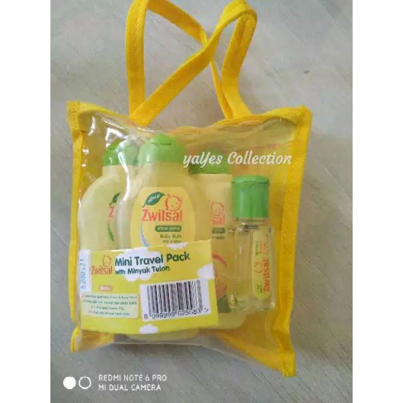 COD Zwitsal mini travel pack paket hemat zwitsal travelling