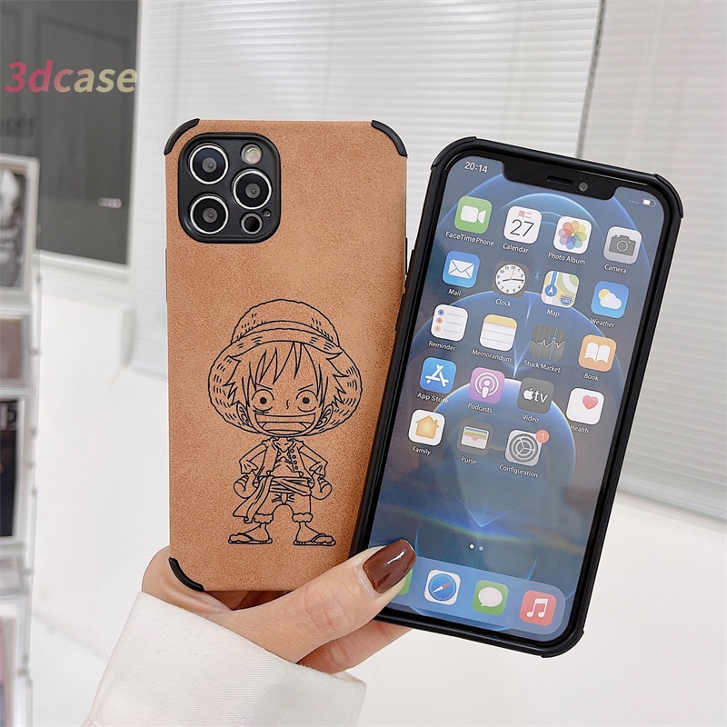 Casing Xiaomi Redmi POCO C3 X3 NFC X3 PRO M3 Redmi 9C NFC 9T 9 PRO Power 10X POCO M2 PRO Redmi Note 9 8 10 10S 9 PRO MAX 9S A9 A5 A53 2020 A7 A15 A54 Leather Cartoon One Piece Pattern Soft Case Back Cover